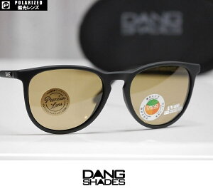 DANG SHADES �T���O���X FENTON - Black Soft / Light Amber Polarized Premium �v���~�A�� �Ό������Y �������K�i vidg00430-fbr