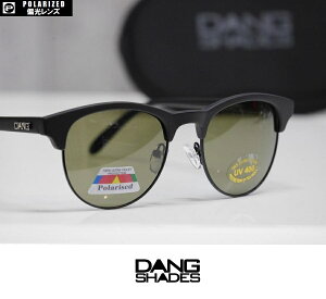 DANG SHADES �T���O���X EASTHAM RP - Black Matte / Light Brown Polarized �Ό������Y �������K�i vidg00447