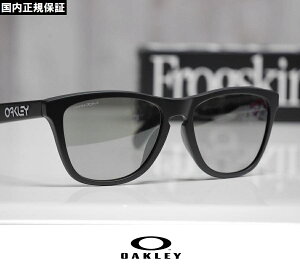 OAKLEY �I�[�N���[ �T���O���X Frogskins - Matte Black / Prizm Slate �v���Y�������Y OO9245-E354 �������K�i �A�W�A���t�B�b�g