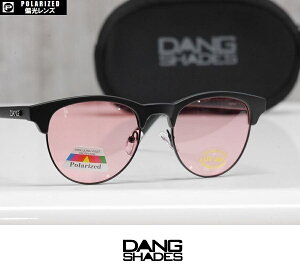 DANG SHADES �T���O���X EASTHAM RP - Black Matte / Rose Polarized �Ό������Y �������K�i vidg00467