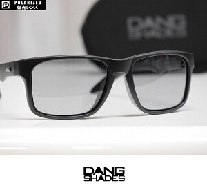 DANG SHADES �T���O���X ALL TERRAIN JP - Black Matte / Light Gray Polarized �Ό������Y �������K�i vidg00501