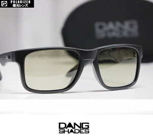 DANG SHADES �T���O���X ALL TERRAIN JP - Black Matte / Natural Green Polarized �Ό������Y �������K�i vidg00505