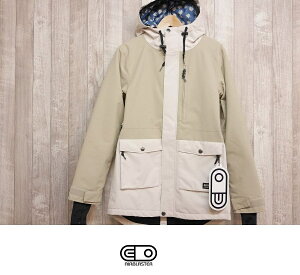 22-23 AIRBLASTER レディース ウェア STAY WILD PARKA JACKET - Sand/Bone - 国内正規品 ジャケット スノーボード