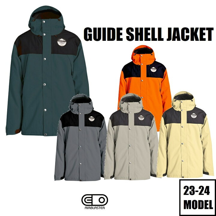 楽天市場】23-24 AIRBLASTER ウェア GUIDE SHELL JACKET ジャケット 