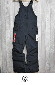 23-24 VOLCOM qp EFA BARKLEY INS BIB OVERALL - BLACK - Ki LbY w rupc Xm[{[h