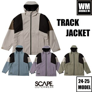 24-25 SCAPE EFA TRACK JACKET Xm[{[h WPbg jZbNX Ki