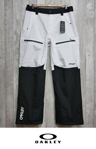 24-25 OAKLEY ウェア TNP LINED SHELL PANT 2.0 - BLACK/WHITE - スノーボード ウェア パンツ 国内正規品
