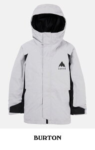 24-25 BURTON qp EFA KIDS SKIMMER 2L JACKET - Silver Sconce/True Black - Ki WPbg Xm[{[h