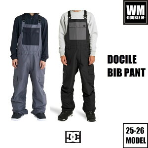 25-26 DC DOCILE BIB PANT Ki Xm[{[h rupc EFA