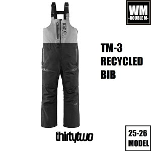25-26 ThirtyTwo EFA TM-3 RECYCLED BIB Ki Xm[{[h 3C[ rupc