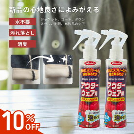 【クーポン発行＆P10倍 楽天スーパーSALE期間中】 【10%OFF】【公式】 部分洗い 洗剤 消臭剤 スプレー おしゃれ着洗い 汗ジミ エリそで 汚れ 汗臭 消臭 アウター ジャケット ダウン 制服 スーツ 帽子 消臭力 襟そで 汚れ落とし