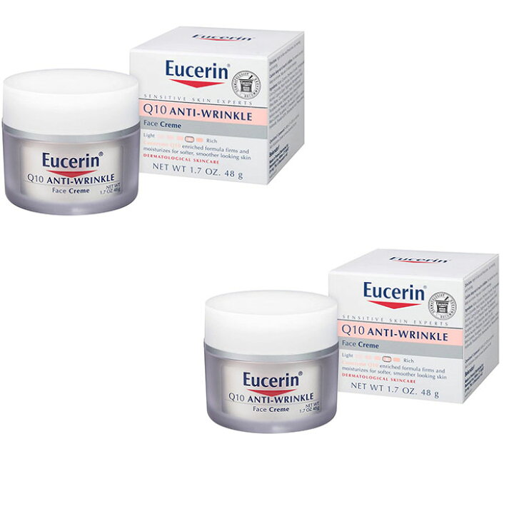 楽天市場】お得な2個セット！Eucerin Anti-Wrinkle Face Cream シワ 