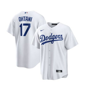 【在庫あり・即発】MLB オフィシャル・LA ドジャース 17 大谷翔平選手　NIKE ナイキ　レプリカ　ユニフォーム　ホワイト　 Shohei Ohtani Los Angeles Dodgers Nike Home Replica Player Jersey - White