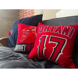 MLB エンジェルス　大谷翔平 選手・インパクト大！クッション　ピロー　Shohei Ohtani Los Angeles Angels Printed Throw Pillow