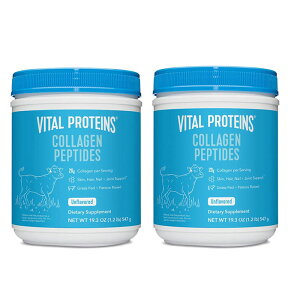 eʃTCYIoC^veCY @R[Qyv`h@547g×2Zbg@Vital Proteins Collagen Peptides Powder, Promotes Hair, Nail, Skin, Bone and Joint Health, Unflavored 19.3 OZ