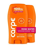 【期間限定SALE】Carpe カルペ レディース デオドラント ローズウォーター 2本セット 100時間 汗・ニオイ…