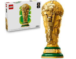 �yFIFA World Cup2026�z���ʂȃR���N�V�������f���zLEGO ���S FIFA ���[���h�J�b�v �I�t�B�V�����g���t�B�[ 2026 �~�j�t�B�M���A�t�� 2842�s�[�X �f�B�X�v���C���f�� �T�b�J�[ �R���N�V���� 43020�@LEGO 