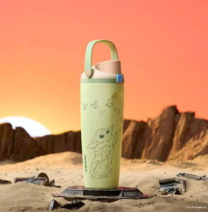 �y�R��h�~ × �����^�b�`�J�zOwala Star Wars FreeSip Sway GroGu�@���[�_ �I���� �X�^�[�E�H�[�Y�@�X�e�����X�{�g�� 30oz 887ml �ۗ� �^��f�M �X�g���[ ������ 2WAY �R��h�~ BPA�t���[ �����^�� �n���h