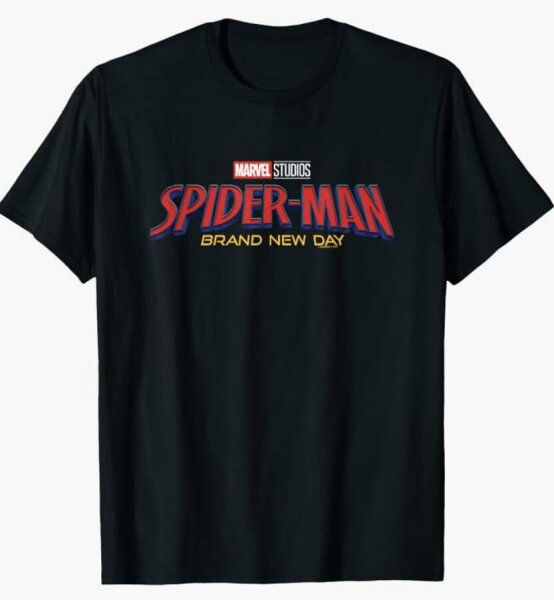 スパイダーマン マーベル ブランド・ニュー・デイ  Tシャツ  半袖 グラフィックTシャツ コミック Disney 正規ライセンス　ブランドニューデイ　Marvel Spider-Man  New Day Spidey Color Grade Hang T-Shirt　スパイダーマン tシャツ