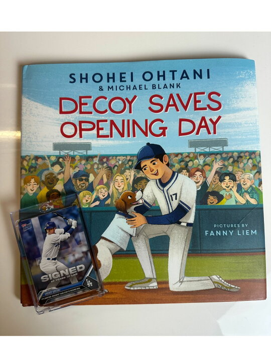 楽天市場】【トレーディングカード付き】【知育教材】【英語学習 J*様 大谷翔平DECOY SAVES OPENING DAY / 絵本 ・英語