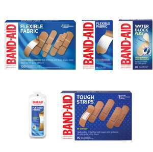 �y�A�����J���A���z�o���h�G�C�h ��e��198���Z�b�g�i�A�\�[�g�jBand-Aid Adhesive Bandages, Assorted, 198-count