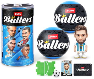 �y�������C�Z���X�z�y���[���h�J�b�v�L�O�R���N�V�����z2�p�b�N�Z�b�g ZURU FIFA���[���h�J�b�v2026 Ballers�V���[�Y1�@�T�b�J�[�R���N�^�u�� �T�v���C�Y�g�C�@FIFA World Cup 2026? Ballers Series 1 ×2 Pac
