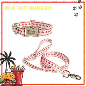 IN N OUT BURGERCAhAEg o[K[ p ւƃ[hZbg IN N OUT BURGER DOG collar and leash set