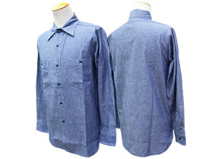 �yBLACK SIGN/�u���b�N�T�C���z�uOpen Pocket Working Chambray Shirt/�I�[�v���|�P�b�g���[�L���O�V�����u���[�V���c�v(BSFL-17111)(Langlitz Leathers/�����O���b�c���U�[�Y/�A���J�W/WOLF PACK/�E���t�p�b�N)