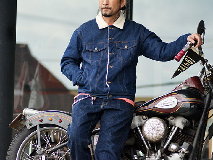 楽天市場】全2色【BLUCO/ブルコ】2023AW「Denim Boa Riders Jacket 