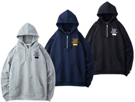 全3色【BLUCO/ブルコ】2024AW「Heavy Pile Sweat Half Zip Hoodie”1165”/ヘヴィーパイルスウェットハーフジップフーディー”1165”」(145-13-015)【予約商品/2024年8-9月入荷予定】(BWG/UNCROWD/アンクラウド/アメカジ/ハーレー/バイカー/WOLF PACK/ウルフパック)