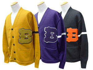 �S3�F�yBLUCO/�u���R�z2025AW�uLettered Cardigan/���^�[�h�J�[�f�B�K���v(155-15-002)(BWG/UNCROWD/�A���N���E�h/�A���J�W/�A�E�g�h�A/WOLF PACK/�E���t�p�b�N)