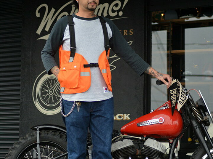 楽天市場】全2色【BLUCO/ブルコ】2023SS「Utility Vest”Reflector 