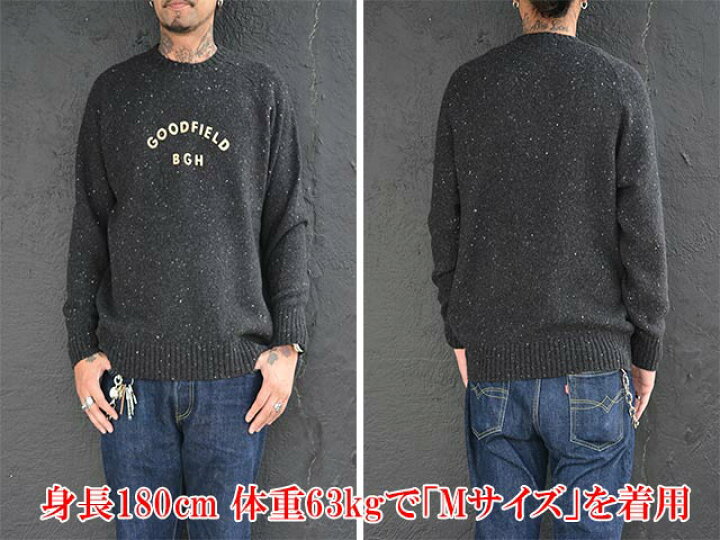 楽天市場】【BY GLADHAND/バイグラッドハンド】2023AW「Nep Crew Neck 