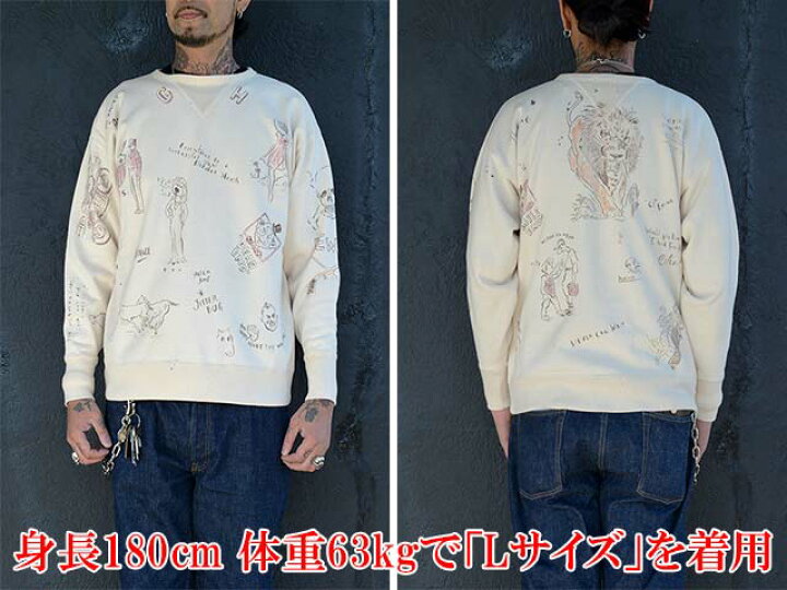 楽天市場】【BY GLADHAND/バイグラッドハンド】2023AW「Gladden Sweat 