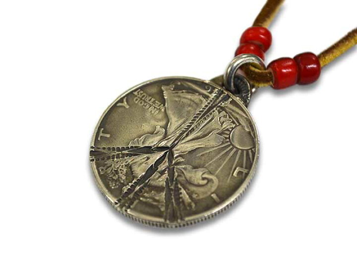 【CHOOKE/チョーク】”Liberty Peace Stamp Pendant Top/リバティピーススタンプペンダントトップ”(C-10)【送料・代引き手数料無料】【あす楽対応】(オールドコイン/アンティークコイン/ヴィンテージコイン/ネイティブアクセサリー/インディアンジュエリー) |