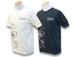 �S2�F�yGANGSTERVILLE/�M�����O�X�^�[�r���z2023SS�uS/S Henry Neck Tee�hSHADOWS�h/�V���[�g�X���[�u�w�����[�l�b�NTee�h�V���h�E�Y�h�v(GSV-23-SS-22)�y�����y�Ή��z(WEIRDO/�E�B�A�[�h/GLAD HAND/�O���b�h�n��