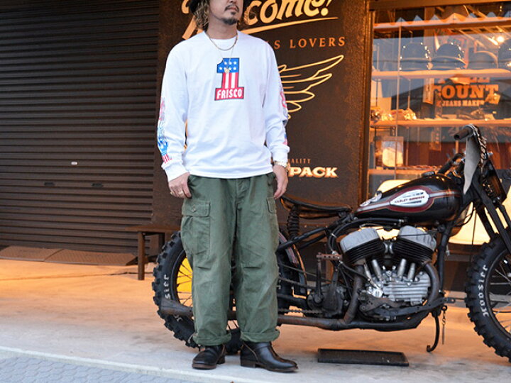 楽天市場】全2色【415 CLOTHING/415クロージング】「Printed L/S Tee 