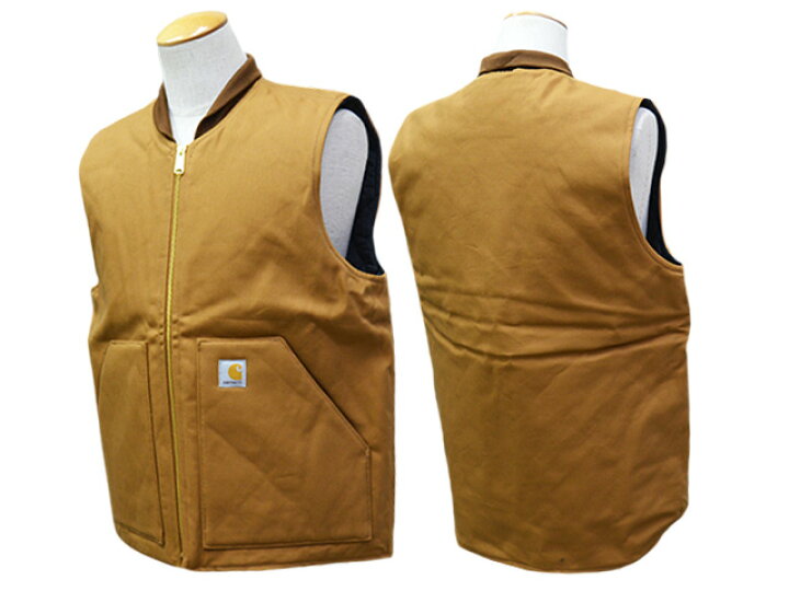 楽天市場】全2色【Carhartt/カーハート】「DUCK Vest/ダックベスト 
