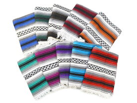 全10色【EL PASO SADDLE BLANKET/エルパソサドルブランケット】「New West Falsa Blanket/ニューウエストファルサブランケット」(GARBAGE WAGON/ガベージワゴン/WESTERN RIVER/ウエスタンリバー/ラグ/サラぺ/インテリア/ハーレー/WOLF PACK/ウルフパック)