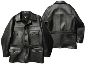 【JELADO/ジェラード】2026AW「Horsehide Car Coat”Empire”/ホースハイドカーコート”エンパイア”」(AG23416)【予約商品/2026年12-1月入荷予定】(The 2 Monkeys/トゥーモンキーズ/アメカジ/ハーレー/ホットロッド/WOLF PACK/ウルフパック)