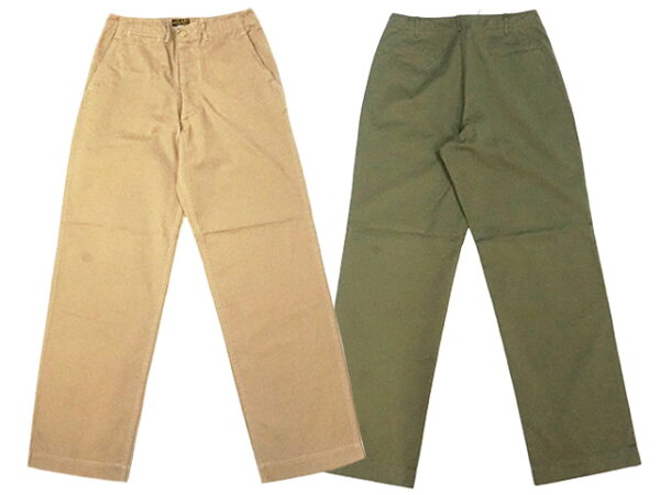 全2色【JELADO”PRODUCT”/ジェラード”プロダクト”】「41 Khaki Lastresort Chino Cloth/41カーキラストリゾートチノクロス」(AG94341A)  (The 2 Monkeys/ザ トゥーモンキーズ/アメカジ/ミリタリー/チノパン/デニム/ハーレー/ホットロッド/WOLF PACK/ウルフパック)