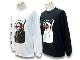 全2色【MISTER X/ミスターエックス】2022AW「Grim Reaper L/S Tee/グリムリーパーロングスリーブTee」(22AW-MRX-11)【あす楽対応】(UNCHANGING LOVE/アンチェンジングラブ/POP EYES/ポップアイズ/アメカジ/WOLF PACK/ウルフパック)