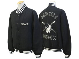 【MISTER X/ミスターエックス】2023AW「Rarities Club Jacket/レアリティーズクラブジャケット」(23AW-MRX-016)【あす楽対応】(UNCHANGING LOVE/アンチェンジングラブ/POP EYES/ポップアイズ/アメカジ/ホットロッド/ハーレー/WOLF PACK/ウルフパック)