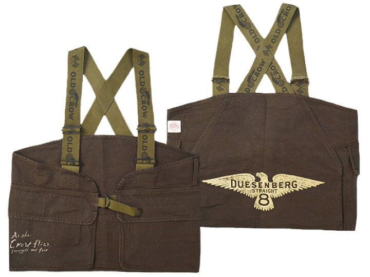 楽天市場】【OLD CROW/オールドクロウ】2024SS「Tool Vest”Dusenberg 