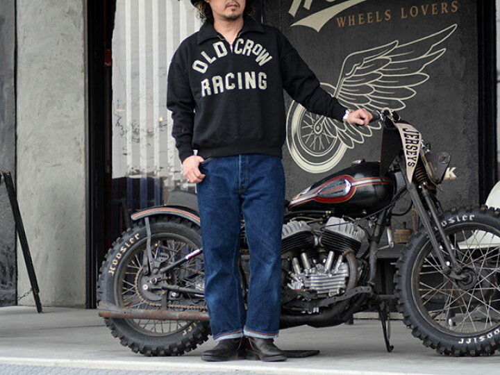 楽天市場】【OLD CROW/オールドクロウ】2025SS「Half Zip Sweat”OLD 