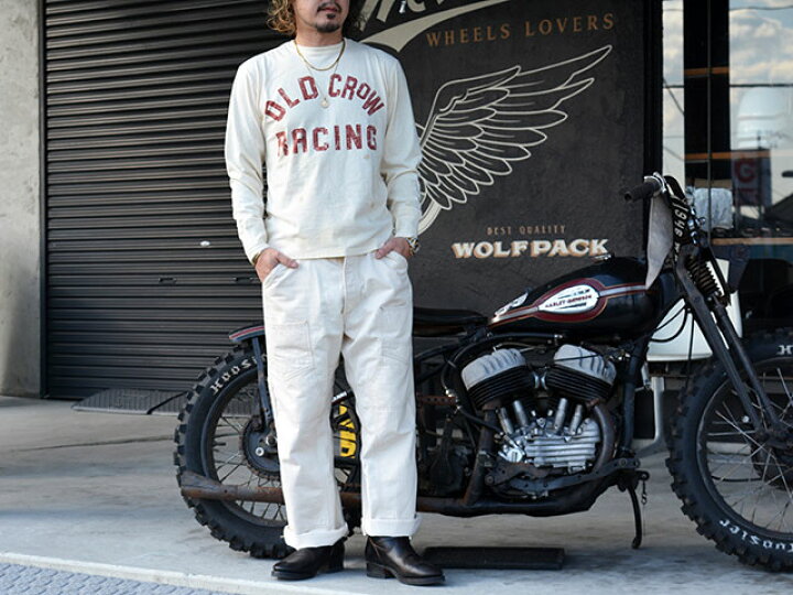 楽天市場】全2色【OLD CROW/オールドクロウ】2025AW「Racing L/S Tee 