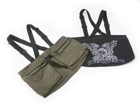 全2色【WOLF PACK original/ウルフパックオリジナル】「Utility Vest"EAGLE"/ユーティリティーベスト”イーグル”」【あす楽対応】(Wheels Lovers Days/ウィールズラバーズデイズ/ホイールズアパレル/ハーレー/ホットロッド/アメカジ)