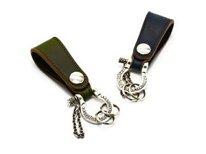 �S2�F�yINCEPTION/�C���Z�v�V�����z�uChromexcel Leather Shackle Key Holder�hSILVER PLATING�h/�N�����G�N�Z�����U�[�V���b�N���L�[�z���_�[�h�V���o�[�v���C�e�B���O�h�v(IPSK-07)(ACCEL COMPANY/�A�N�Z���J���p