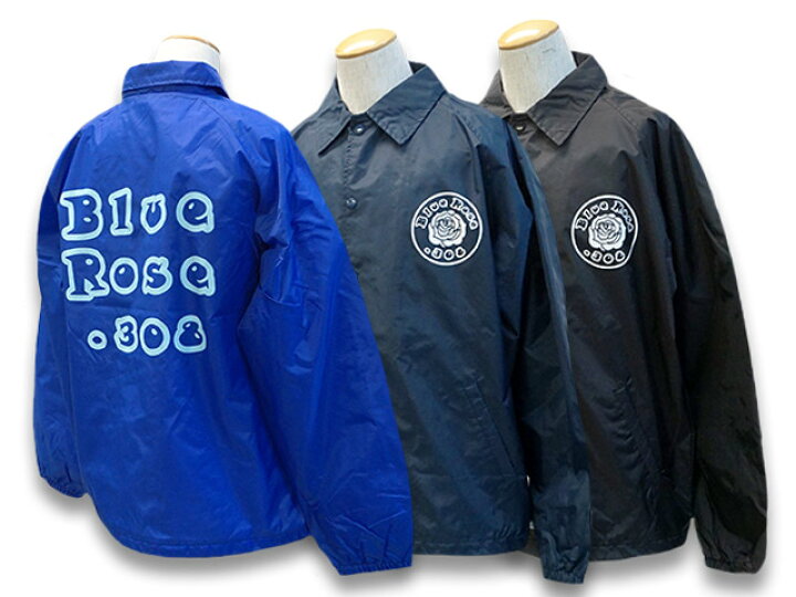 楽天市場】全3色【BLUE ROSE.308/ブルーローズ.308】「Raglan Coach 