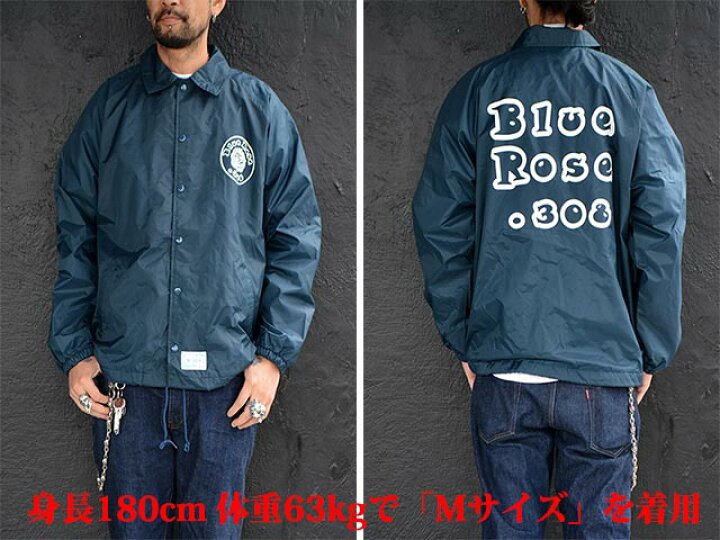 楽天市場】全3色【BLUE ROSE.308/ブルーローズ.308】「Raglan Coach 